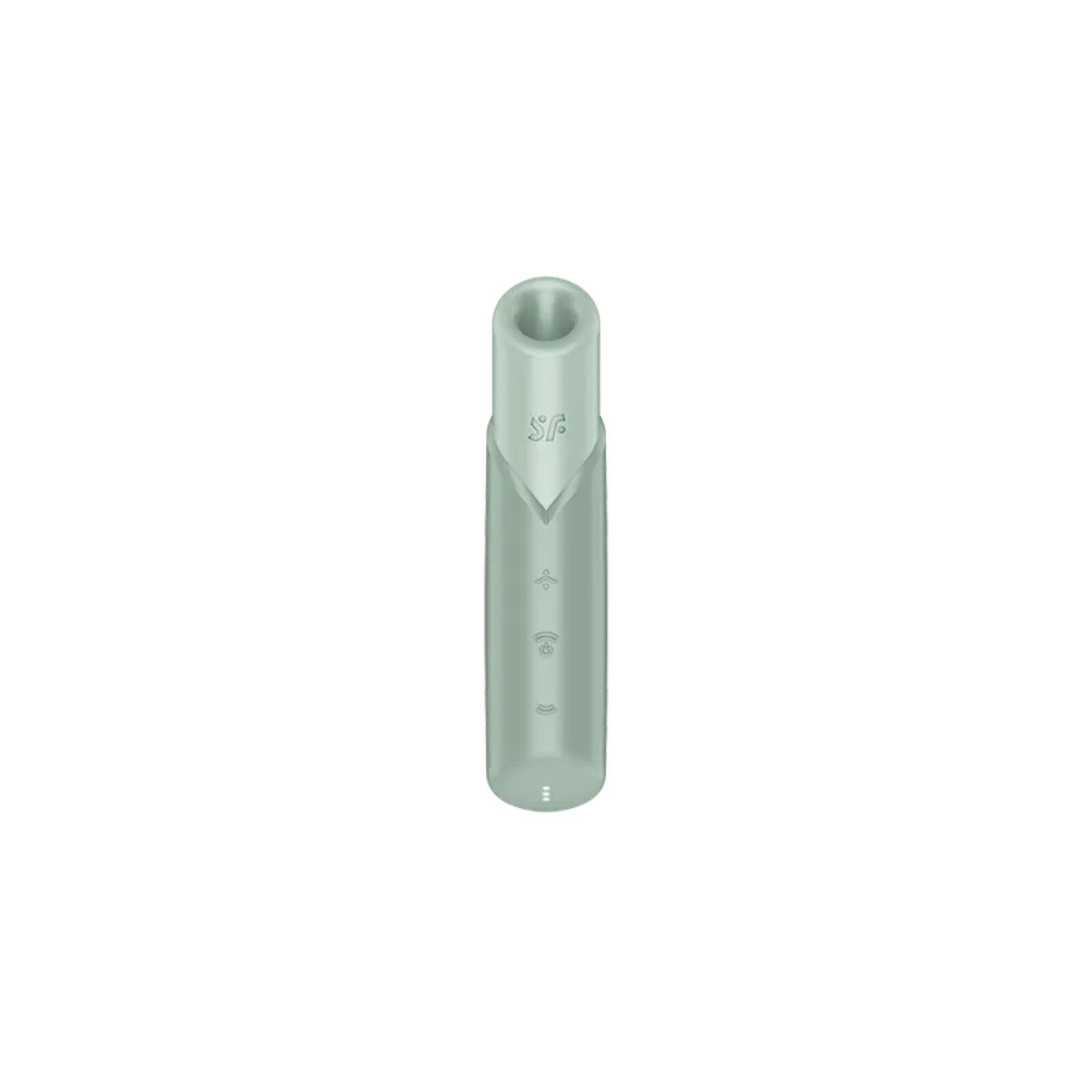 Satisfyer Naughty Kiss Clitoral Stimulator Waves Mint Green