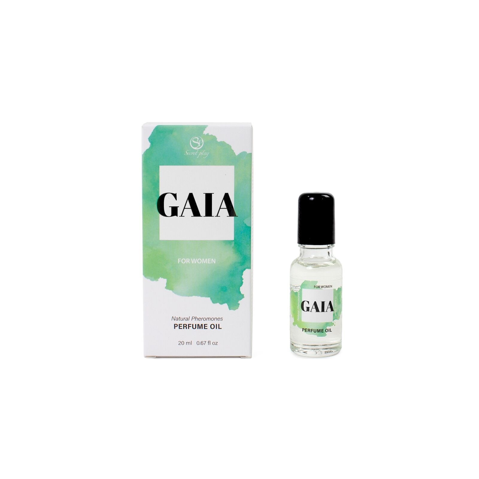 Gaia Natural Pheromone Perfume Oil Travel Size for Women 10ml