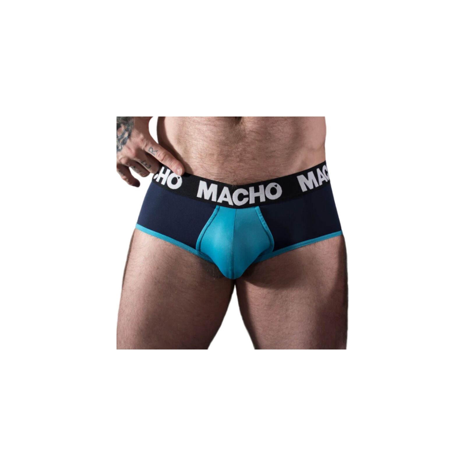 Macho Blue Slip - Classic Comfort and Style