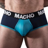 Macho Blue Slip - Classic Comfort and Style