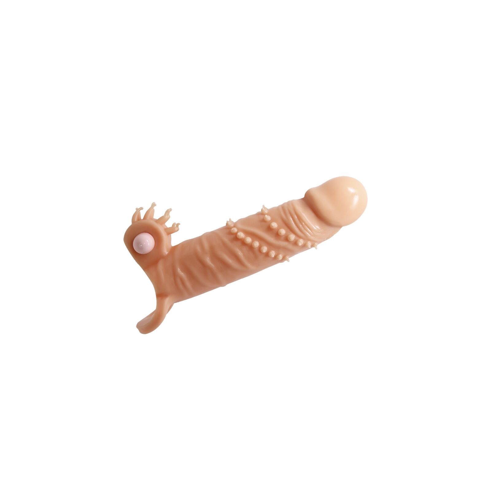 Connor Penis Sleeve with Clitoral Stimulator for Enhanced Pleasure