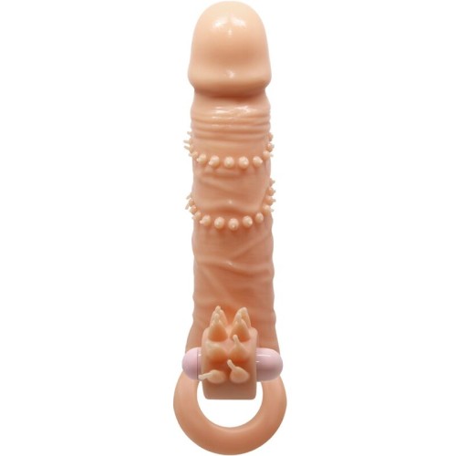 Connor Penis Sleeve with Clitoral Stimulator for Enhanced Pleasure