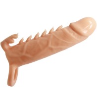 Emmit Penis Sleeve with Clitoral Stimulator for Enhanced Satisfaction