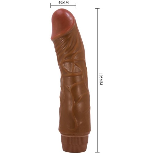 Jeff Realistic Vibrator 19.5cm for Intense Pleasure