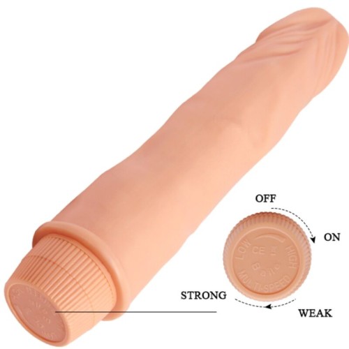 Dwarf Realistic Vibrator 21cm for Thrilling Pleasure