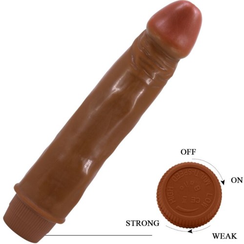 Dwarf Realistic Vibrator 25cm for Ultimate Satisfaction