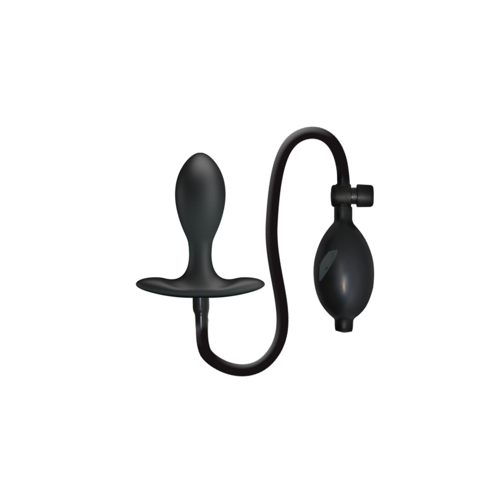 Inflatable Anal Plug Black