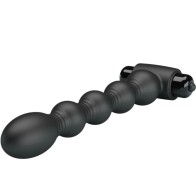 Lynn Anal Plug Silicone 10 Vibrations Black