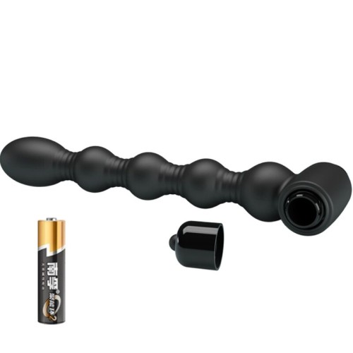 Lynn Anal Plug Silicone 10 Vibrations Black