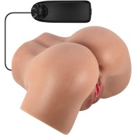 Hailey Vibrator with Realistic Vagina and Anus