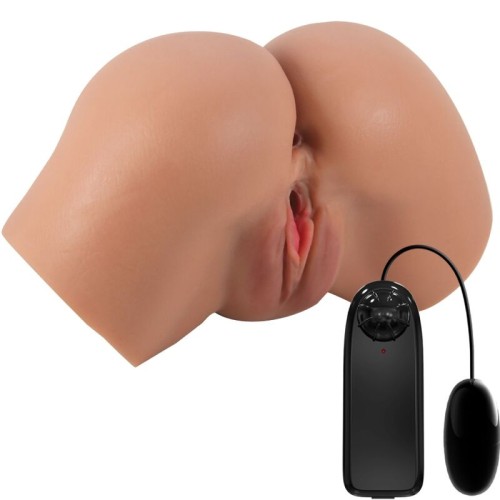 Hailey Vibrator with Realistic Vagina and Anus