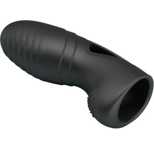 Alan Vibrador De Dedo Silicona Negro