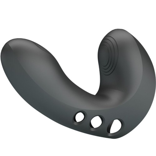 Camelia Vibrador De Dedo 7 Vibraciones Negro