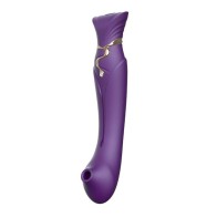 Queen Set Pulse Wave Clit Stim Morado