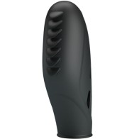 Vibrador De Dedo Silicona Negro Gilo