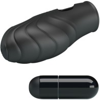 Lich Silicone Finger Vibrator Black