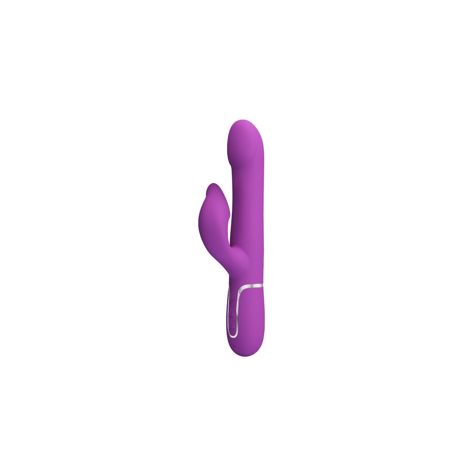 4-in-1 Vibrator and Stimulator Purple