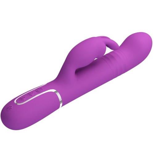 Vibrador Rabbit Multifunción 4 en 1 Coale Morado