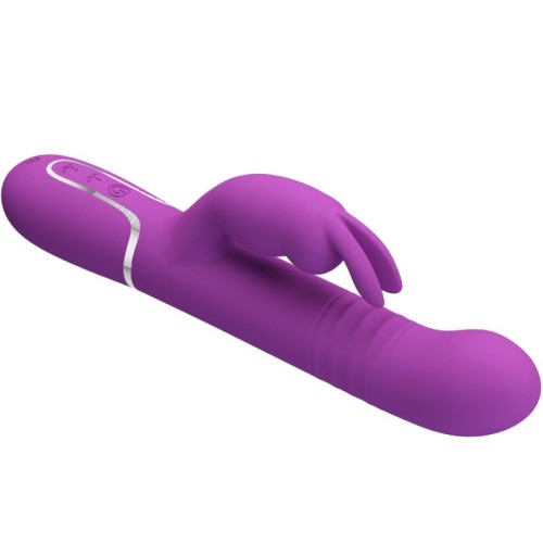 Vibrador Rabbit Multifunción 4 en 1 Coale Morado