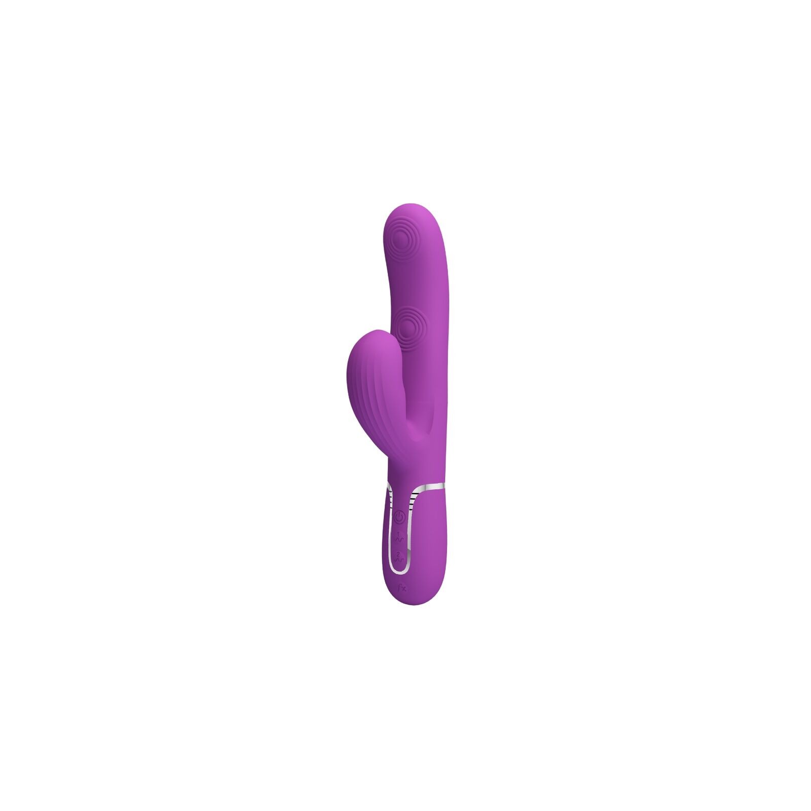 Vibrador Rabbit Multifunción 3 en 1 Perlita Morado