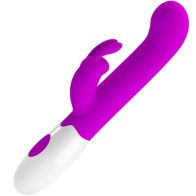 Centaur Vibrador Rabbit 30 Modos De Vibración Morado