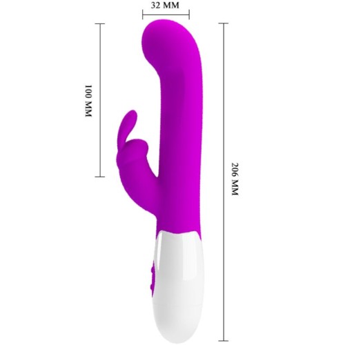 Centaur Vibrador Rabbit 30 Modos De Vibración Morado