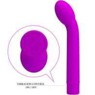 Logan G-Spot Vibrator 10 Speeds Purple