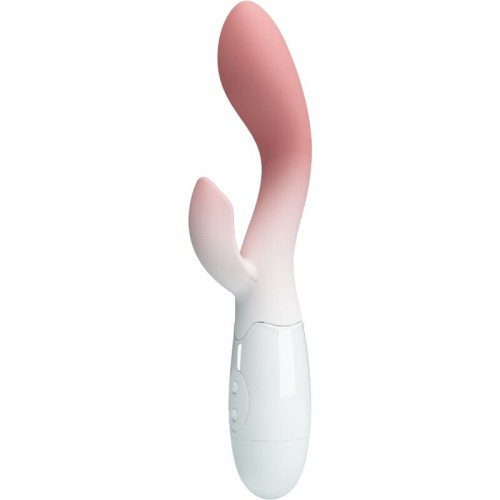 Brighty G-Spot Vibrator + Clitoral Stimulator 30 Speeds Pink