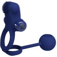 Pretty Love Remington Double Ring Vibrator Blue