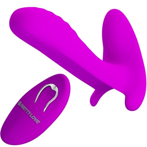 Masajeador y Vibrador con Control Remoto Morado