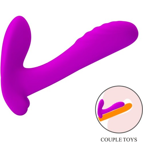 Masajeador y Vibrador con Control Remoto Morado