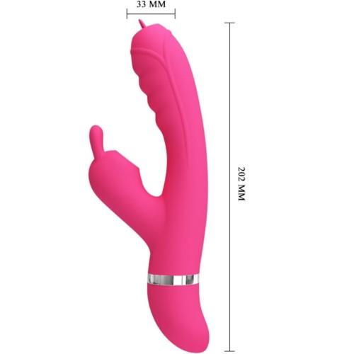 Phoenix Vibrador Rabbit Multifuncional Rosa