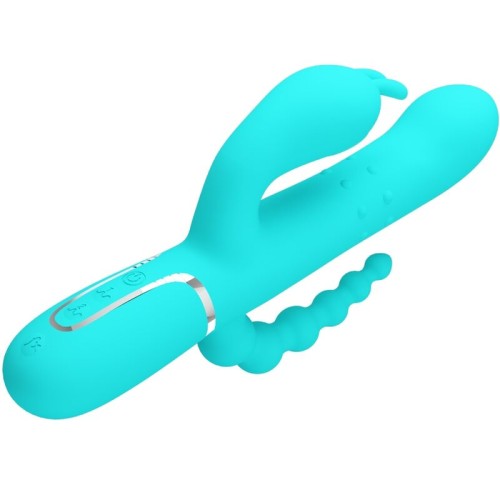 Cammy Multifunctional Rabbit Vibrator Blue