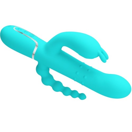 Cammy Multifunctional Rabbit Vibrator Blue