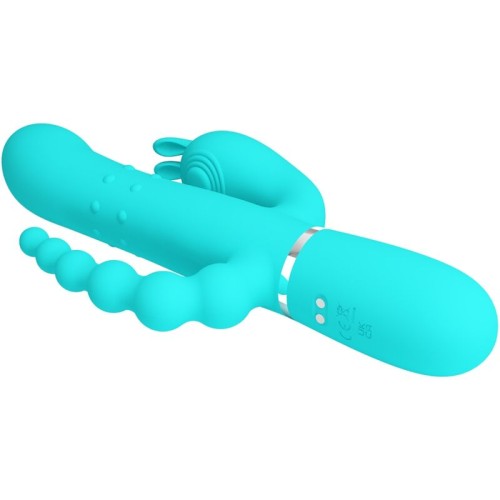 Cammy Multifunctional Rabbit Vibrator Blue