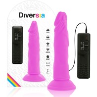 Dildo Flexible Con Vibración Lila 23 cm - Compra Ahora