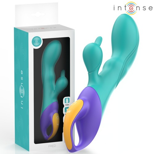 FRED Vibrador Rabbit Azul Intense para Placer Total