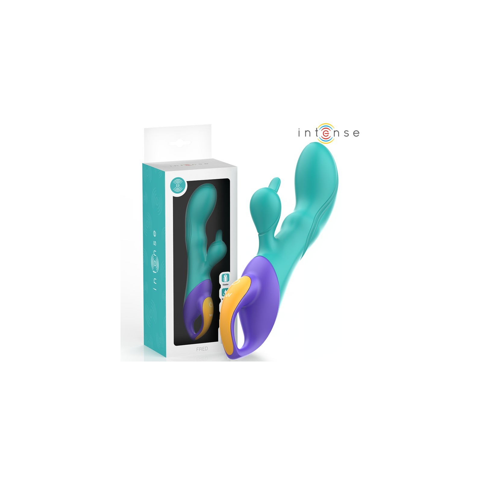 FRED Vibrador Rabbit Azul Intense para Placer Total