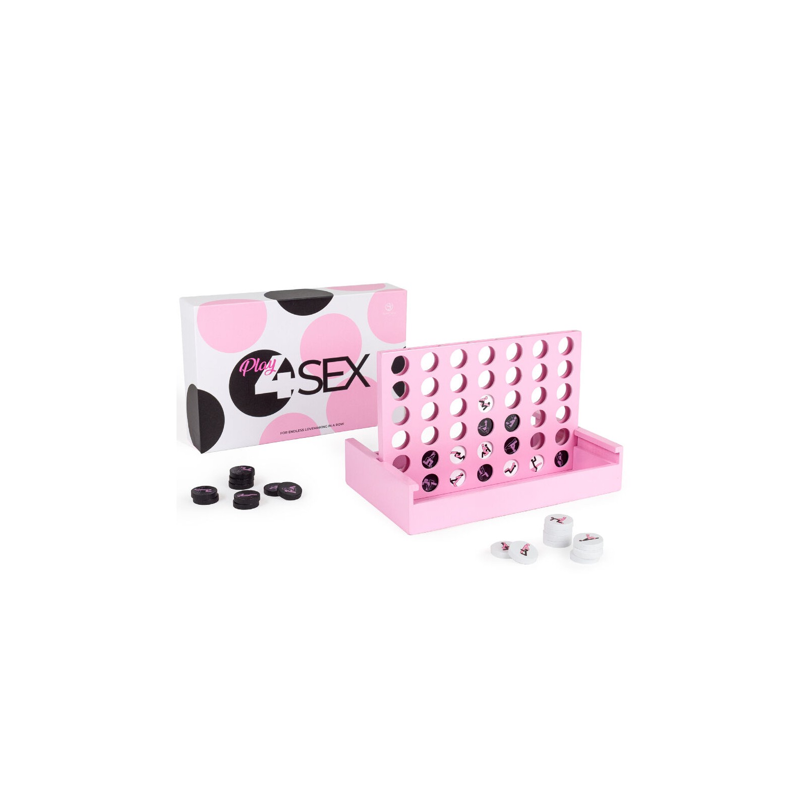 Secretplay Juego De Madera Kinky Domino para Parejas Divertidas