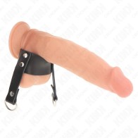 Kink D-Shaped Metal Penis Ring 18.5 X 3.3 Cm