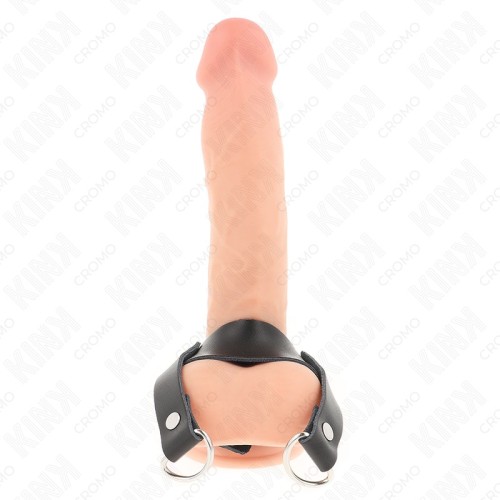 Kink D-Shaped Metal Penis Ring 18.5 X 3.3 Cm