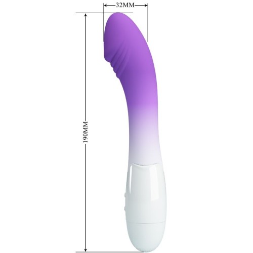 Vibrador Elemental Punto G 30 Vibraciones Morado