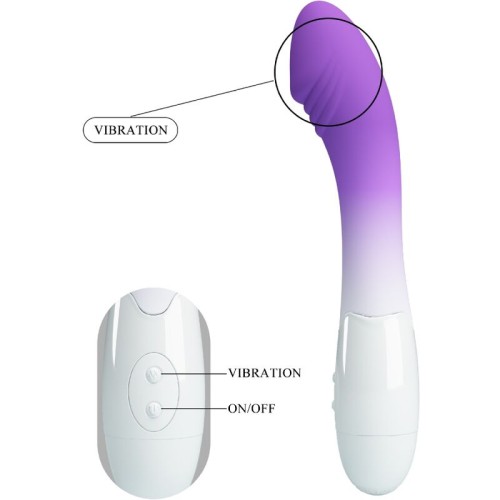 Vibrador Elemental Punto G 30 Vibraciones Morado