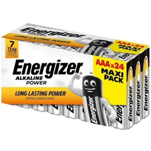 Powerful AAA Alkaline Batteries Box of 24