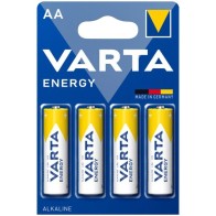 Energy Alkaline AA LR6 Batteries Blister of 4