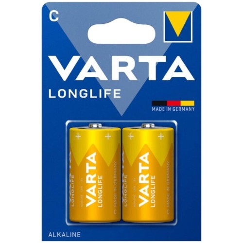 Pack de Pila Alcalina C LR14 Longlife