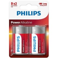 Philips D LR20 Alkaline Battery Blister Pack