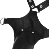 V-Shaped Ecopiel Harness for Men