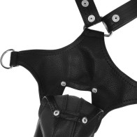 V-Shaped Ecopiel Harness for Men