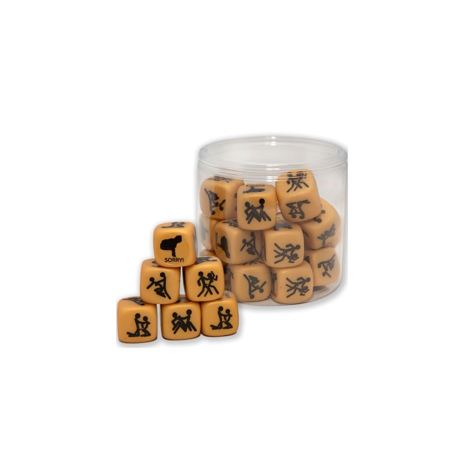 Golden Love Dice Postures